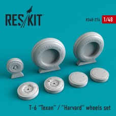 Reskit RS48-0274 1/48 North-American T-6 Texan wheels set