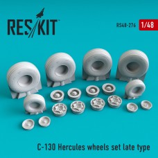 Reskit RS48-0276 1/48 Lockheed C-130 Hercules wheels set late type