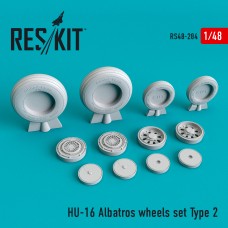 Reskit RS48-0284 1/48 Grumman HU-16A Albatross wheels set Type 2