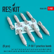 Reskit RS48-0295 1/48 P-50 T practice bomb (8 pcs)