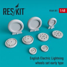 Reskit RS48-0301 1/48 BAC/EE Lightning Wheels set early type