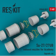 Reskit RSU48-0013 1/48 Sukhoi Su-27/Su-27UB exhaust nozzles