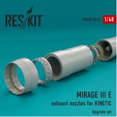 Reskit RSU48-0015 1/48 Dassault Mirage IIIE exhaust nozzles