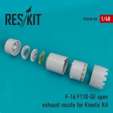 Reskit RSU48-0088 1/48 Lockheed-Martin F-16C (F110-GE) open exhaust nozzle