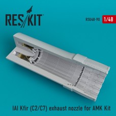 Reskit RSU48-0090 1/48 IAI C-2/C-7 Kfir exhaust nozzles