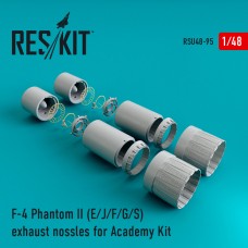 Reskit RSU48-0095 1/48 McDonnell F-4 Phantom II (F-4E F-4F/F-4G/F-4S) exhaust nozzles