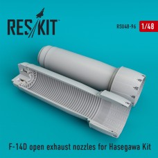 Reskit RSU48-0096 1/48 Grumman F-14D Tomcat open exhaust nozzles