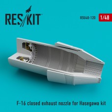 Reskit RSU48-0120 1/48 Lockheed-Martin F-16C (F100-PW) closed exhaust nozzle