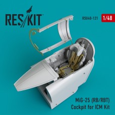 Reskit RSU48-0121 1/48 Mikoyan MiG-25RB/MiG-25RBT) Cockpit 