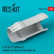 Reskit RSU48-0128 1/48 Lockheed-Martin F-35 (A/C) Lightning II exhaust nozzles