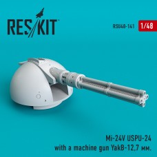 Reskit RSU48-0141 1/48 Mil Mi-24V USPU-24 with a machine gun YakB-12,7