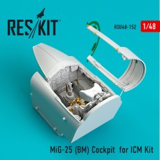 Reskit RSU48-0152 1/48 Mikoyan MiG-25BM Cockpit