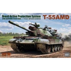 Ryefield 1/35 T-55 AMD Drozd Active Protection System w/Workabel Track Links 5091