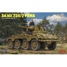 Ryefield 1/35 Sd.kfz.234/2 Puma w/engine 5110