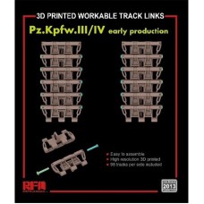 Ryefield 1/35 Upgrade Set Workable Track Links For Pz.Kpfw.III/IV Early 2013