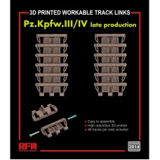 Ryefield 1/35 Upgrade Set Workable Track Links For Pz.Kpfw.III/IV Late 2014