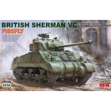 Ryefield 1/35 British Sherman VC Firefly w/Workable Track Links 5038