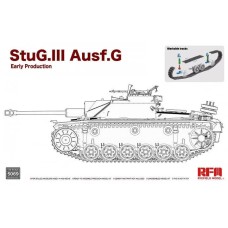 Ryefield 1/35 Stug III  Ausf.G Early w/  Workable Track Links 5069