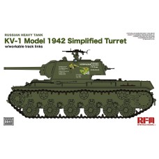 Ryefield 1/35 KV-1 1942 Simplified Turret w/ Workable Track Links 5041