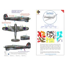 TopNotch 1/32 TNM32-M012 Hawker Typhoon (Car Door and late Bubble top